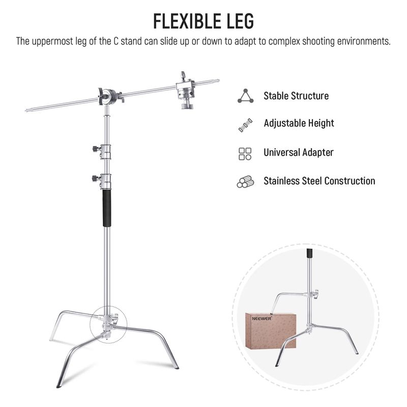 Parante-Neewer-C-Stand-Pie-Ajustable