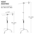 Parante-Neewer-C-Stand-Pie-Ajustable