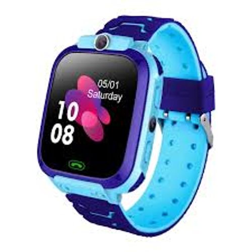 SMARTWATCH PARA NIÑOS Q12 CON GPS CELESTE
