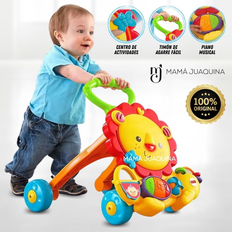 Caminador-Musical-«SWEET-WALK»-Leon-Naranja