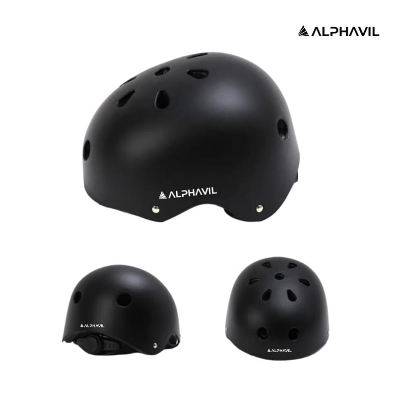 Casco-para-Bicicleta-Road-X1-Alphavil-ADB200013-Negro