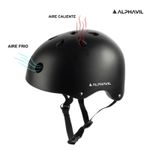 Casco-para-Bicicleta-Road-X1-Alphavil-ADB200013-Negro