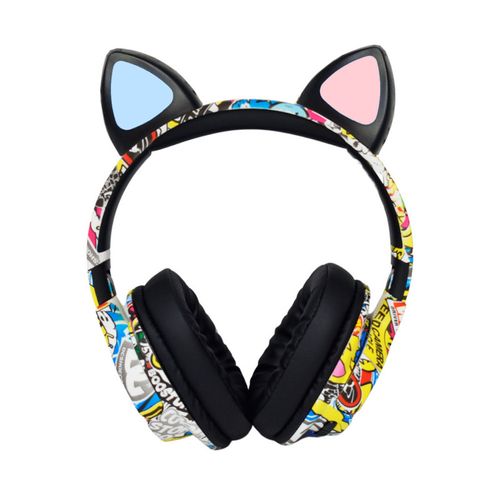 AURICULARES BLUETOOTH EWTTO ET-A4986B AUDIFONOS INALAMBRICOS RGB