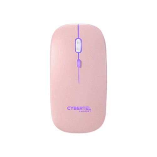 MOUSE CYBERTEL ENERGY INALAMBRICO RECARGABLE WIRELESS PINK