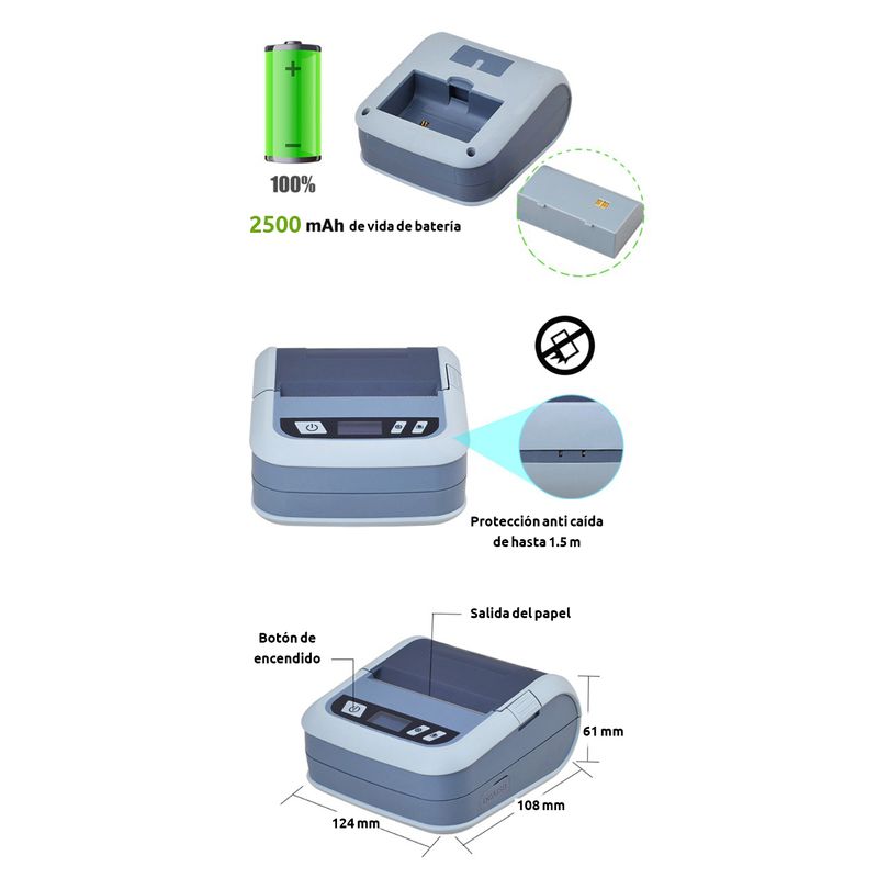 Impresora-Portatil-Termica-de-Etiquetas-para-codigos-de-barra-USB-Bluetooth-Wifi-hasta-76mm-ancho