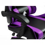 Silla-Gamer-Ergonomica-Dreizt-Shine-Series-Purpura-con-Posapies-Reclinable