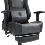 Silla-Gamer-Dreizt--Heroes-Series-Negro-Premium-Alta-Calidad-Reclinable-Con-Posapies-Gas-Lift-Clase-4
