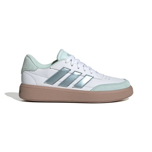 Zapatillas Urbanas Adidas Niña Courtblock J Jh8565 Blanco
