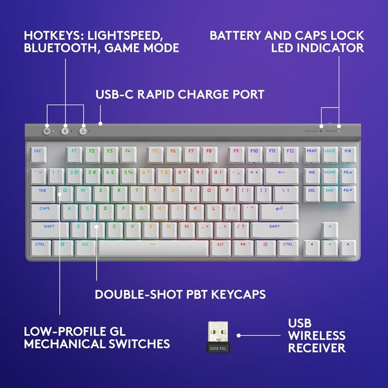TECLADO-LOGITECH-G-G515-TKL-LIGHTSPEED-BT-LIGHTSYNC-RGB-BLANCO