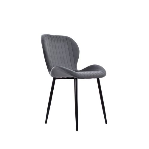 Silla De Comedor Diseño Sol Fija Gris Ofideas