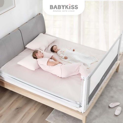 BARANDA DE SEGURIDAD PARA CAMA BEBES Y NIÑOS 1.50 metros
