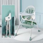 SILLA-DE-COMER-BABYKISS-PLEGABLE-VERDE