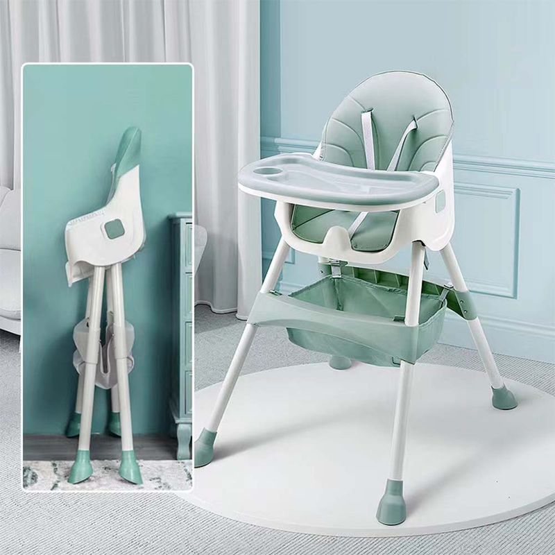 SILLA-DE-COMER-BABYKISS-PLEGABLE-VERDE