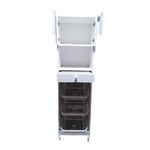 Verdulero-Alacena-Mueble-De-Cocina-con-Canasta-Gabinete-y-cajon-en-Blanco