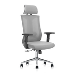 Silla-de-oficina-Dallas-Grey-Ejecutiva-Ergonomica
