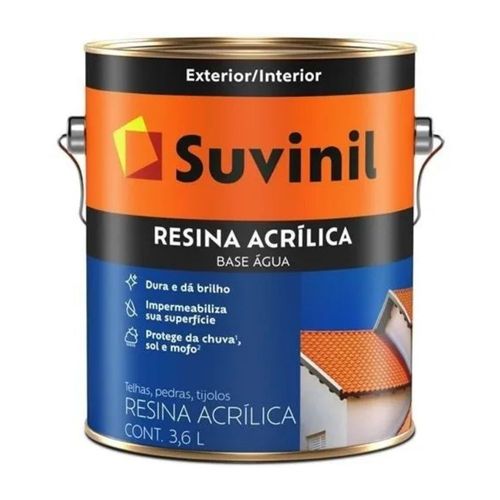 Resina Acrílica Base Agua Suvinil 3.6 litros