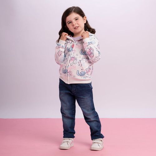 Polera Para Niña Stitch Lls-0883