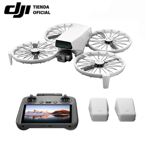 DJI Flip Fly More Combo (DJI RC 2) (GL) VUELO 93 MIN + VIDEO 4K UHD