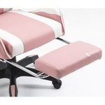 Silla-Gamer-Ergonomica-Dreizt-Shine-Series-Rosado-con-Posapies-Reclinable