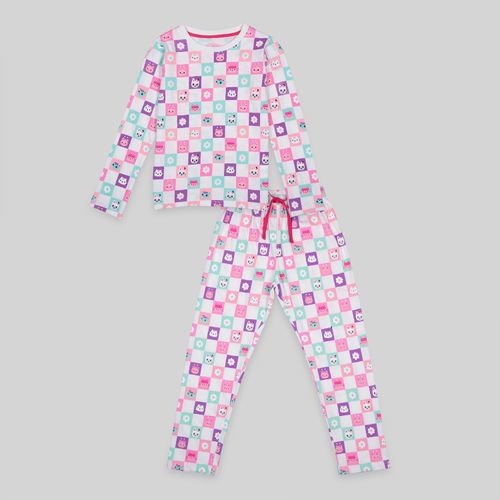 Pijama Para Niña Gabbydollhouse Checks