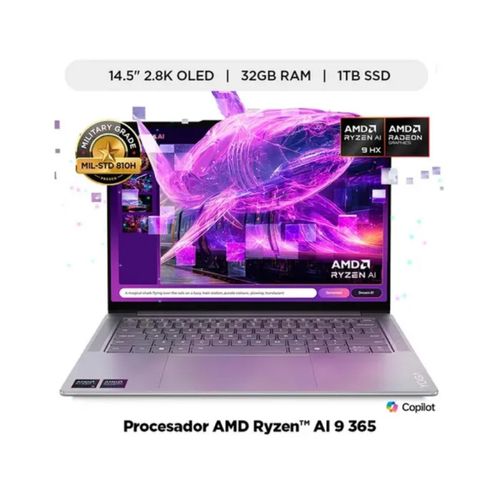 Laptop Lenovo Yoga Pro7 AMD Ryzen AI 9 365 32GB 1TB SSD 14.5" OLED 2,8K WQXGA+