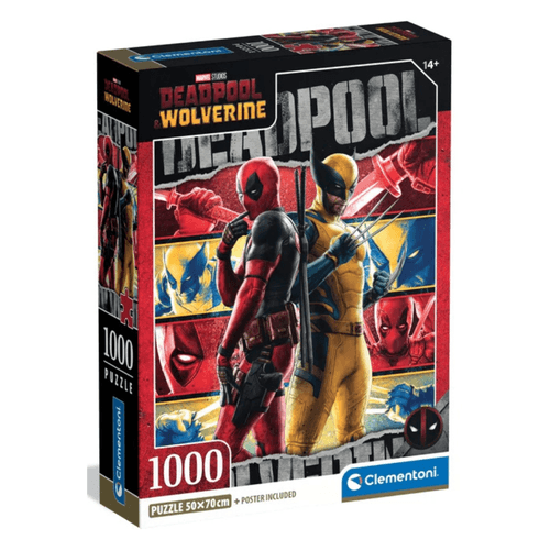 Clementoni Rompecabezas X 1000 Pzas - Marvel DeadPool