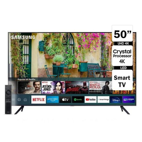 Televisor Samsung 50" AU7090 UHD 4K Smart TV 2021 UN50AU7090GXPE - (Oferta)