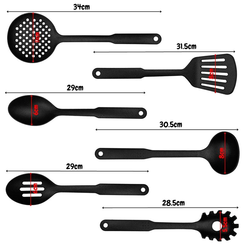 Set-de-Cucharones-Utensilios-de-Cocina-Negro-6-PCS-432U
