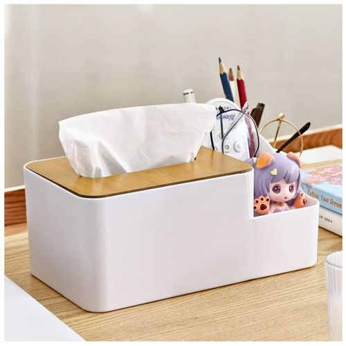 Caja Organizador de Escritorio Oficina con Dispensador de Papel H21