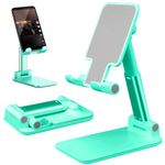 Soporte-Porta-Celular-Ajustable-Plegable-para-Escritorio-Verde-C07