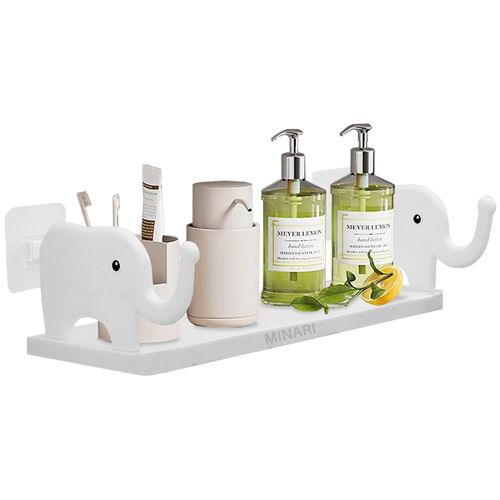 Estante Repisa Organizador de Baño Ducha y Tocador Elefante BL 491F
