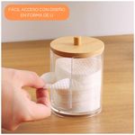 Organizador-Acrilico-Dispensador-de-Discos-Desmaquillantes-Algodon-A41