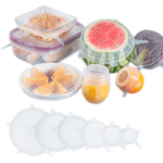 Set-X6-Tapas-de-Silicona-Elastica-y-Reutilizable
