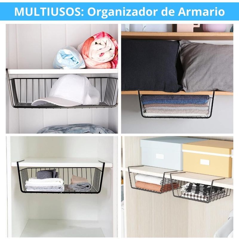 Canasta-Organizador-Colgante-de-Escritorio-Oficina-Negro-228C