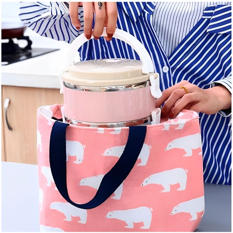Lonchera-Termica-de-Alimentos-Bolso-Impermeable-Oso-Rosa-17L