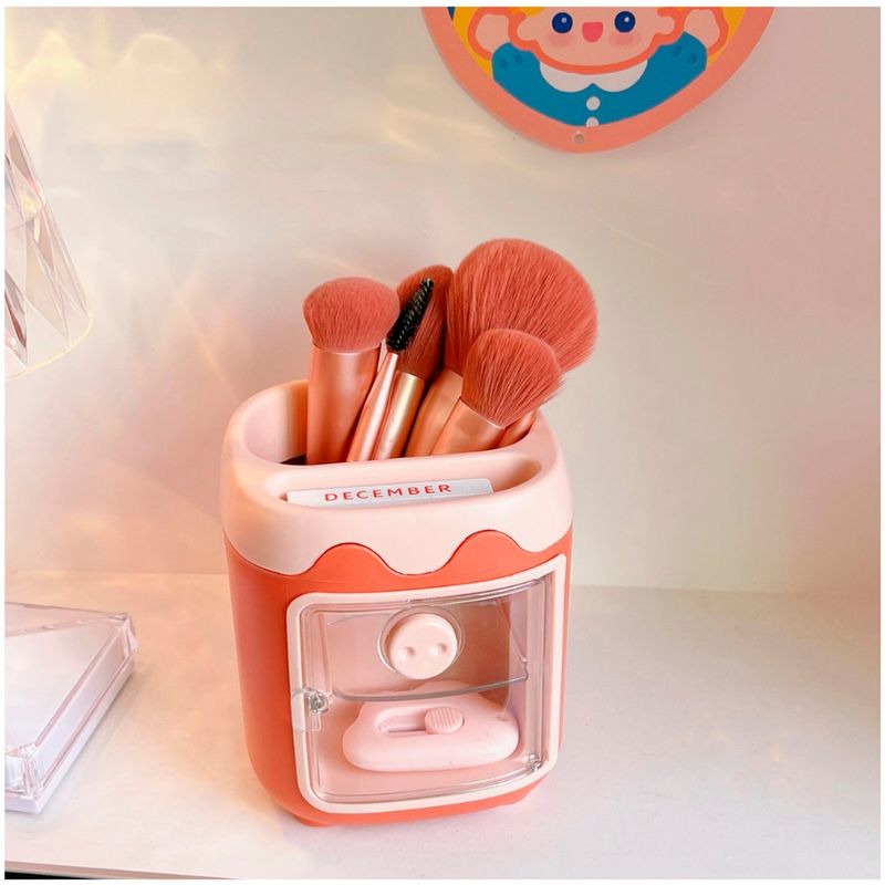 Caja-Organizador-de-Maquillaje-Cosmeticos-Brochas-Cerdito
