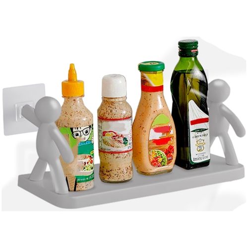 Estante Repisa Organizador de Cocina Humanoide Gris 471F