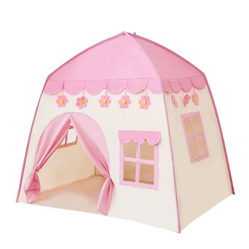 Castillo Armabale para Niños, Carpa Armable para Niños Rosa