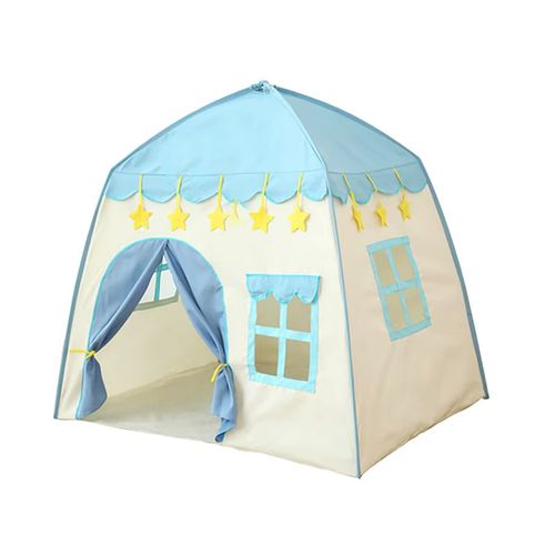 Castillo Armabale para Niños, Carpa Armable para Niños Azul