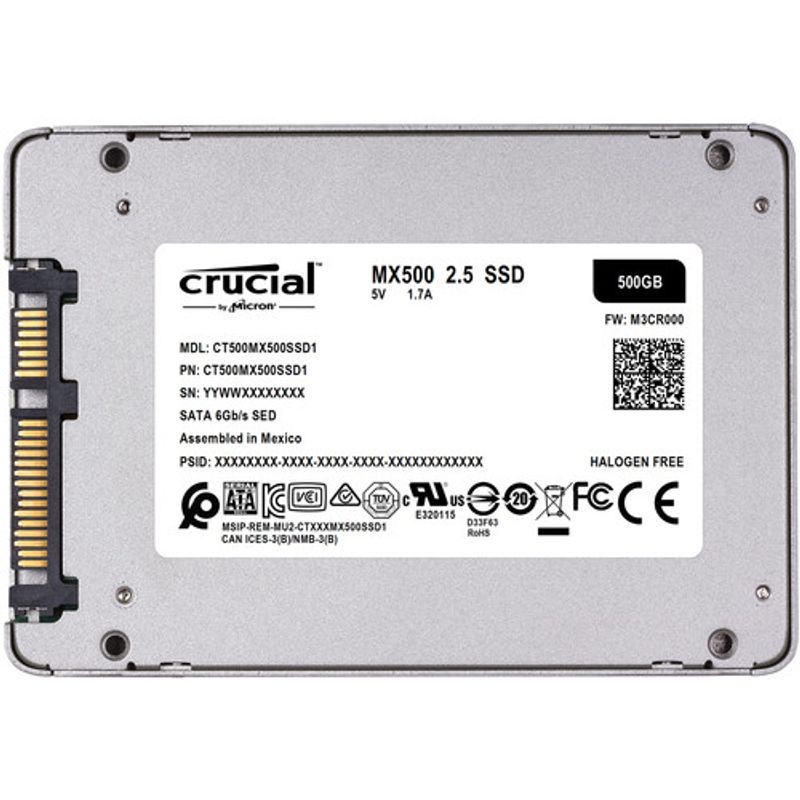 Crucial-SSD-500Gb-Mx500-SATA-SSD