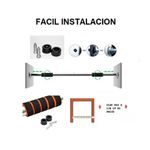 Barra-Dominadas-Expandible-de-80-a-130-cm-Pull-Up-Bar-Puerta-o-Pasadizo-