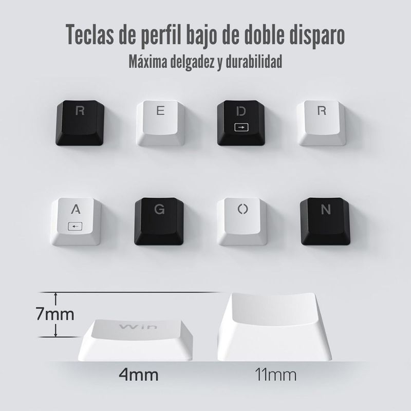 Redragon---Teclado-Horus-Mini-Pro-K632-60--Wireless-Switch-Red---Blanco
