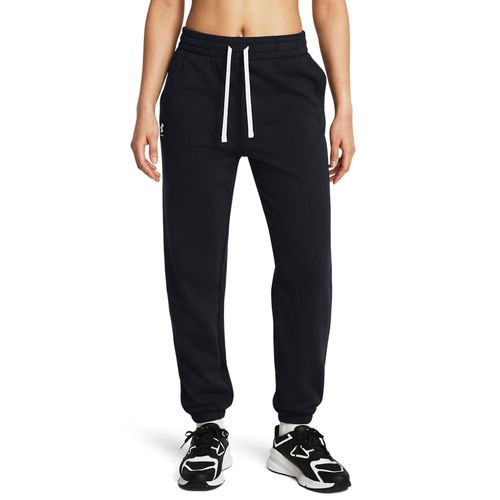 Pantalon De Buzo Under Armour Mujer Ua Rival Terry Jogger 1382735-002 Negro