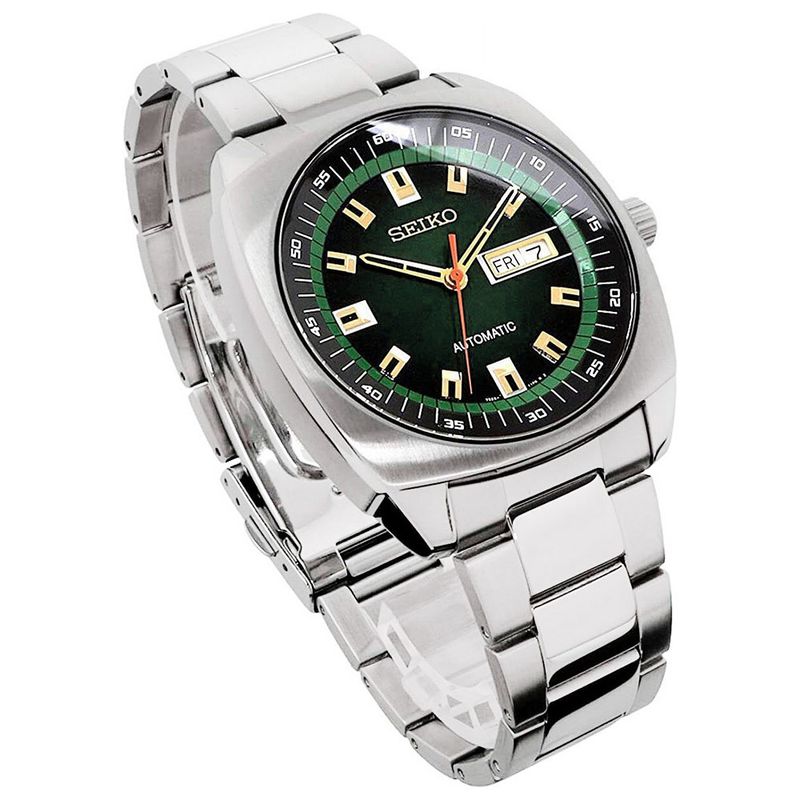 Reloj-Seiko-Recraft-SNKM97-Automatico-Fecha-Acero-Inoxidable-Dial-Verde
