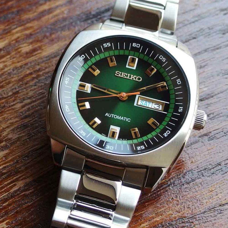 Reloj-Seiko-Recraft-SNKM97-Automatico-Fecha-Acero-Inoxidable-Dial-Verde