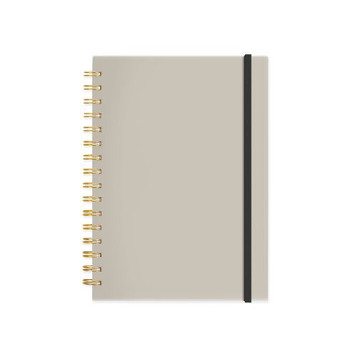 Agenda diaria ejecutiva Ingenial Grey