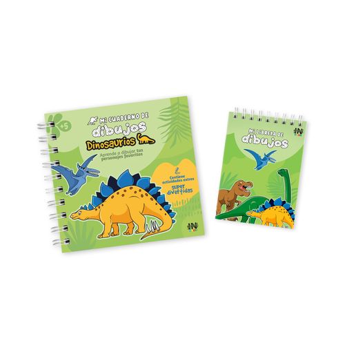 Pack de dibujo Ingenial Kids Dinosaurios