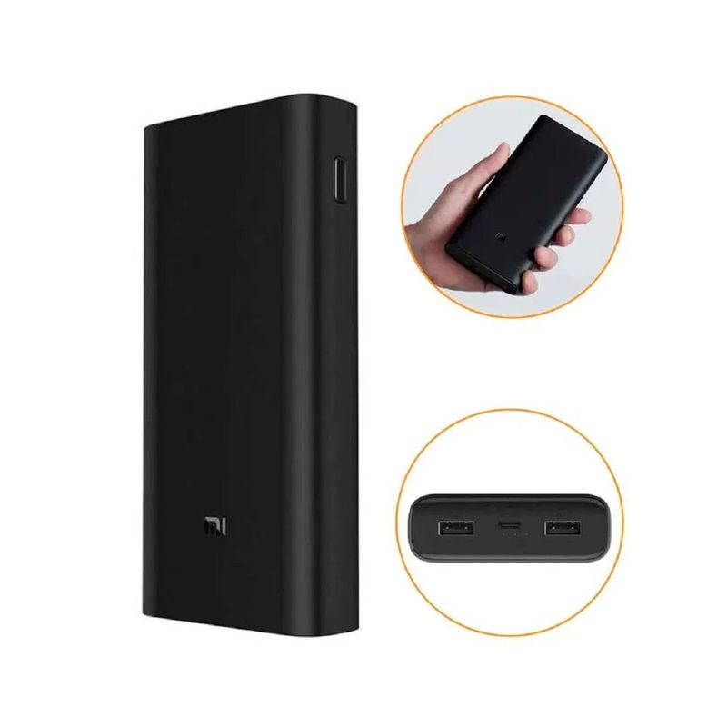 Xiaomi-Mi-50w-Power-Bank-Original-20000mah-Usb-C-Negro