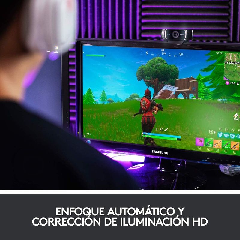 Logitech---Camara-Web-C922-Pro-Stream-Full-HD-1080p