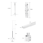Soporte-Rack-Para-Proyectores-Blanco-4365F-Owlenz